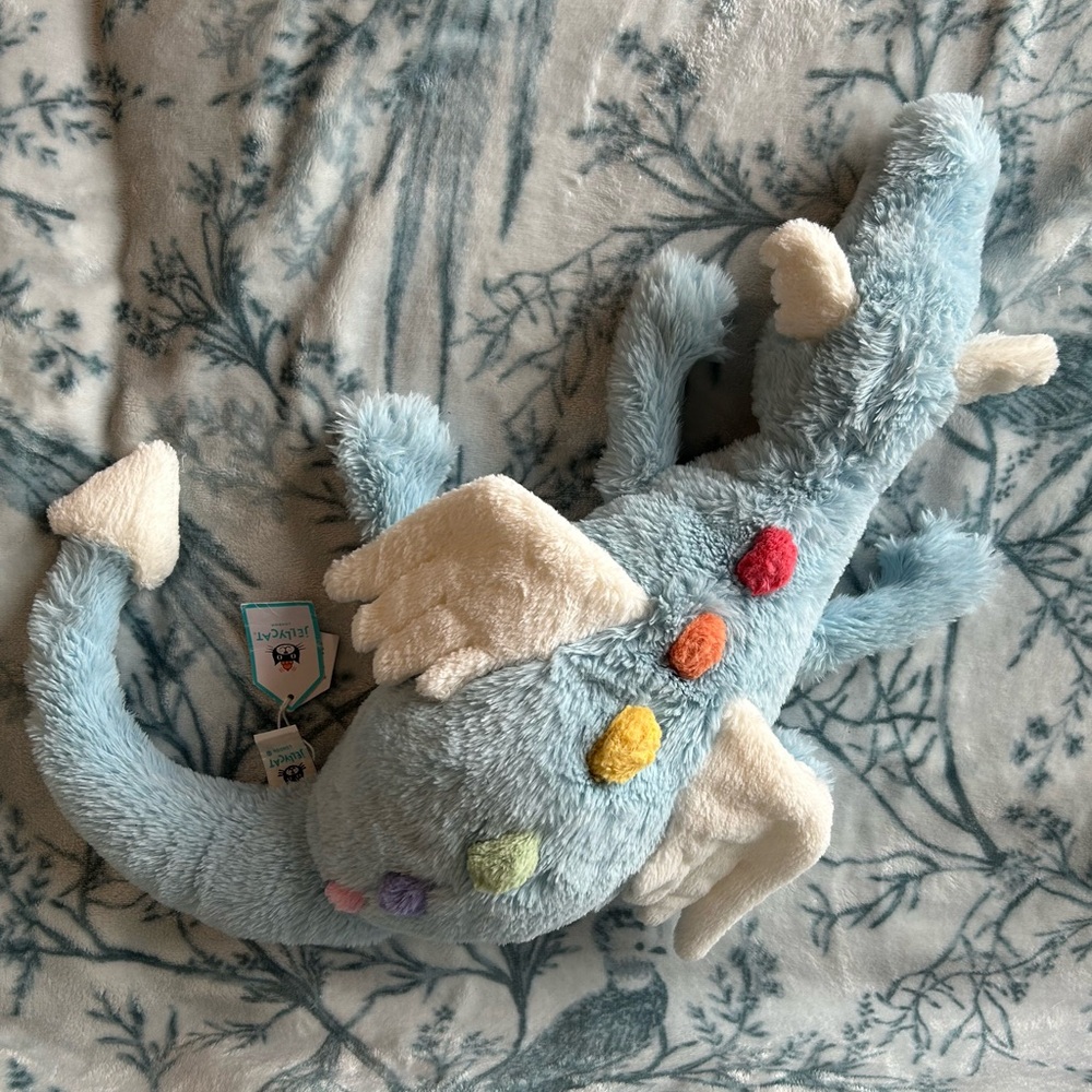 Jellycat Sky Dragon authentic large plush